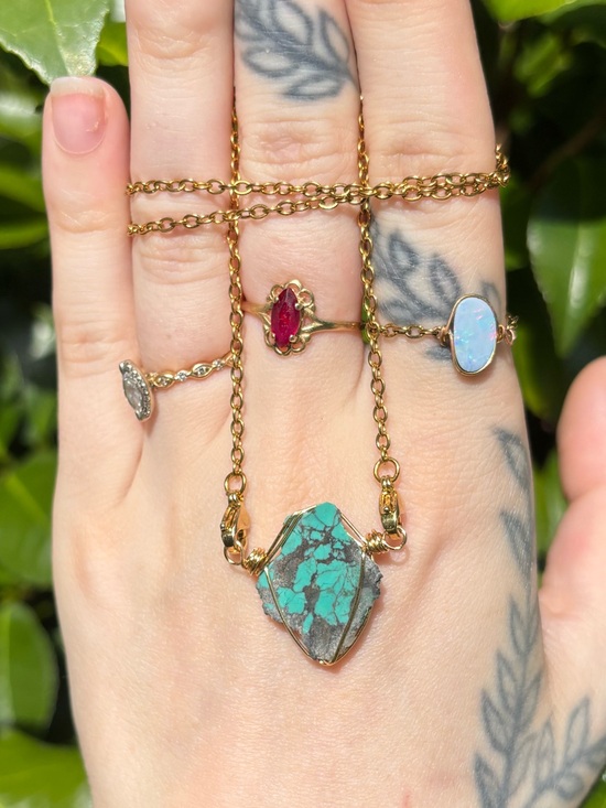 Jewelry - Tourqoise interchangeable necklace